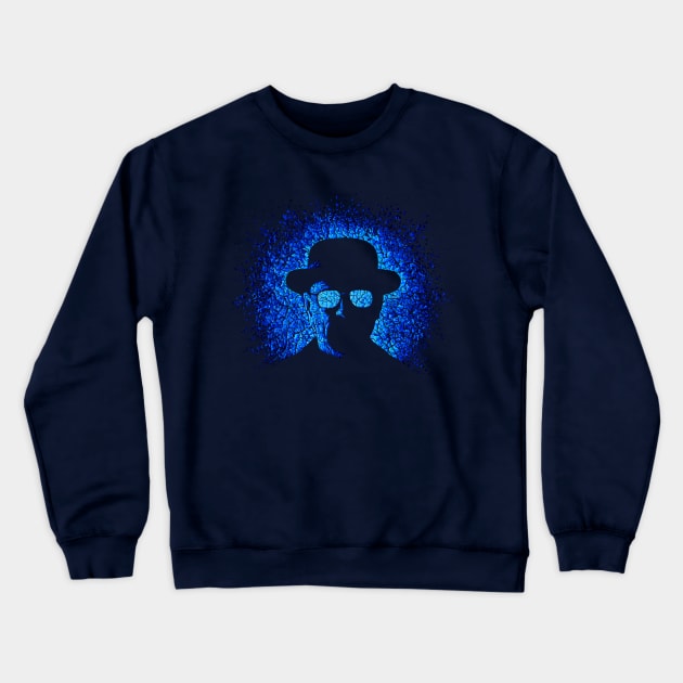 Baby Blue Crewneck Sweatshirt by TonyCenteno